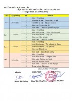 Thực đơn tuần ăn bán trú tuần 7