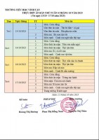 Thực đơn ăn bán trú tuần 6 tháng 10 năm 2025