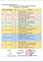 Thực đơn ăn bán trú tuần 5 tháng 10 năm 2025