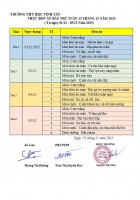 Thực đơn tuần 13