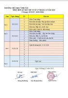 THỰC ĐƠN ĂN BT TUẦN 17