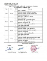 THỰC ĐƠN THỰC TUẦN 30