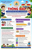 THÔNG BÁO TUYỂN SINH LỚP 1 – NĂM HỌC 2026–2027