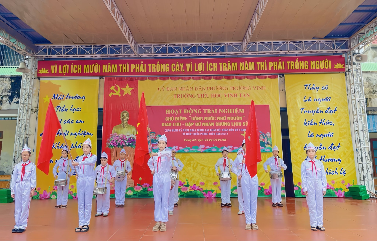 CHÀO TUẦN HỌC MỚI – HOẠT ĐỘNG TRẢI NGHIỆM Ý NGHĨA