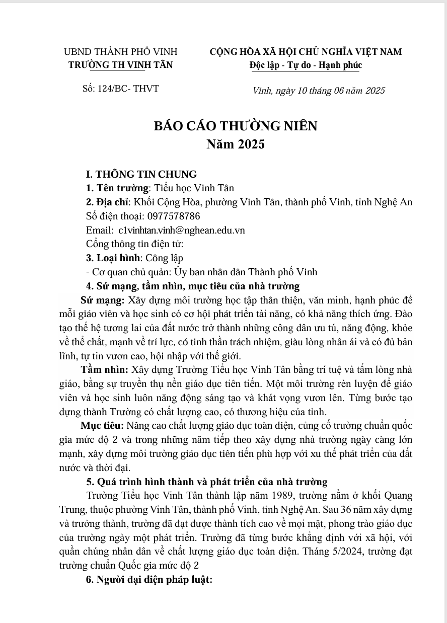BÁO CÁO THƯỜNG NIÊN T1
