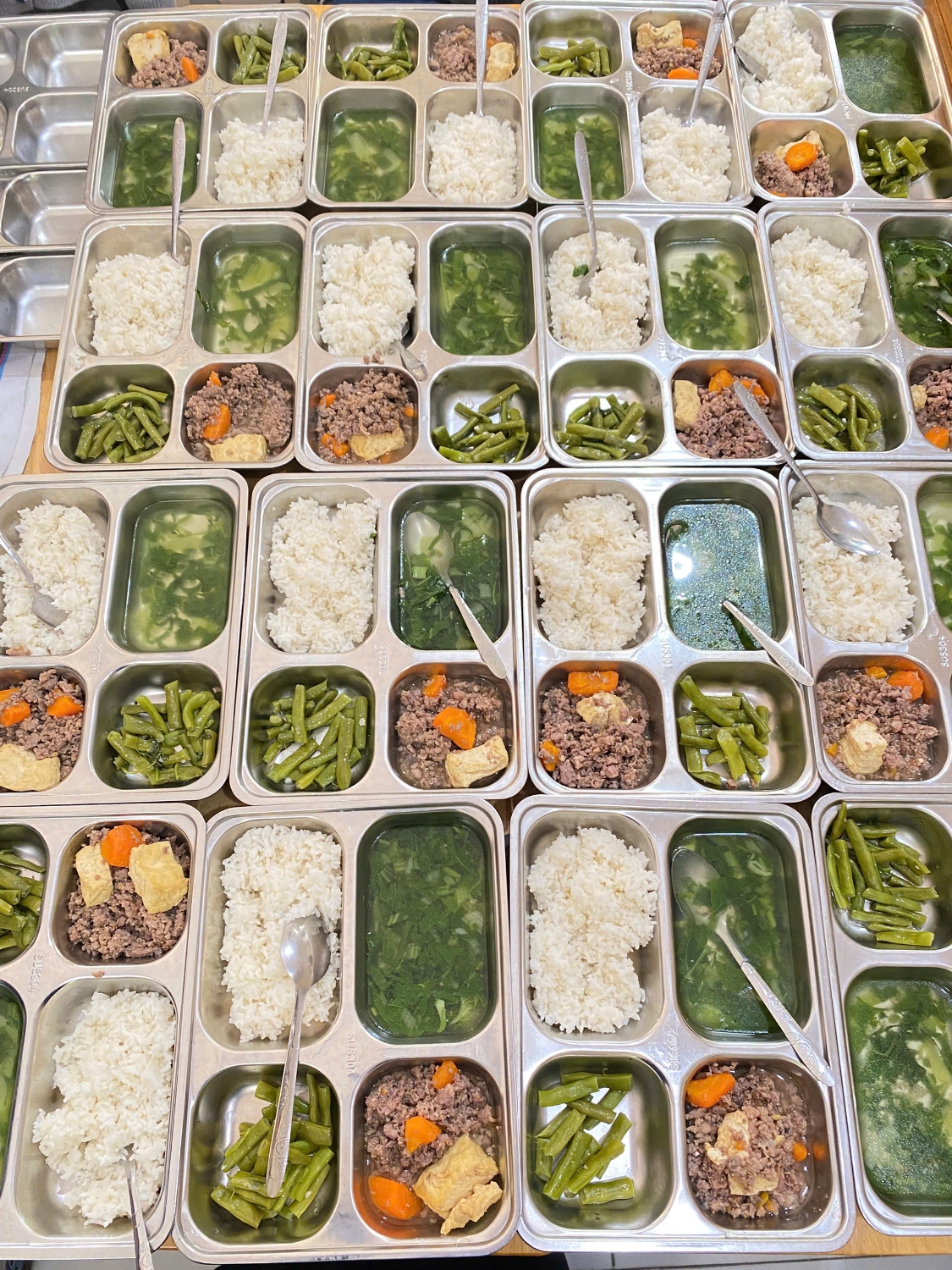 Chia khẩu phần ăn ngày 13 01 2025